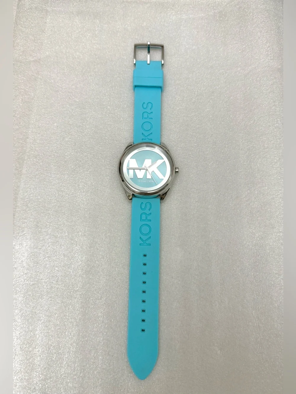 Michael Kors Janelle Turquoise Silicone Watch MK7350 -